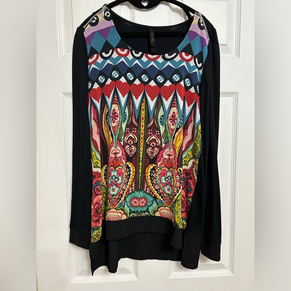 Desigual Adonia Multicolor Top